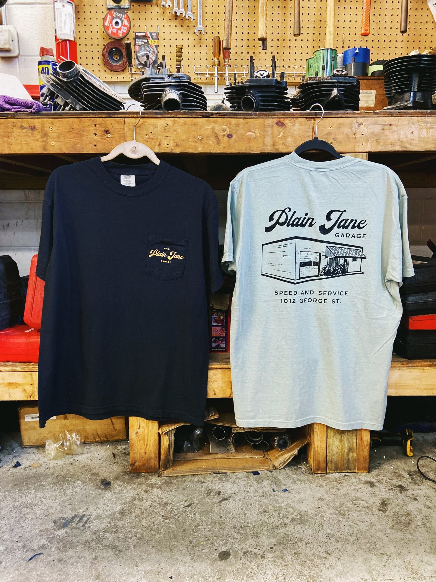 Speed and Service Pocket Tee