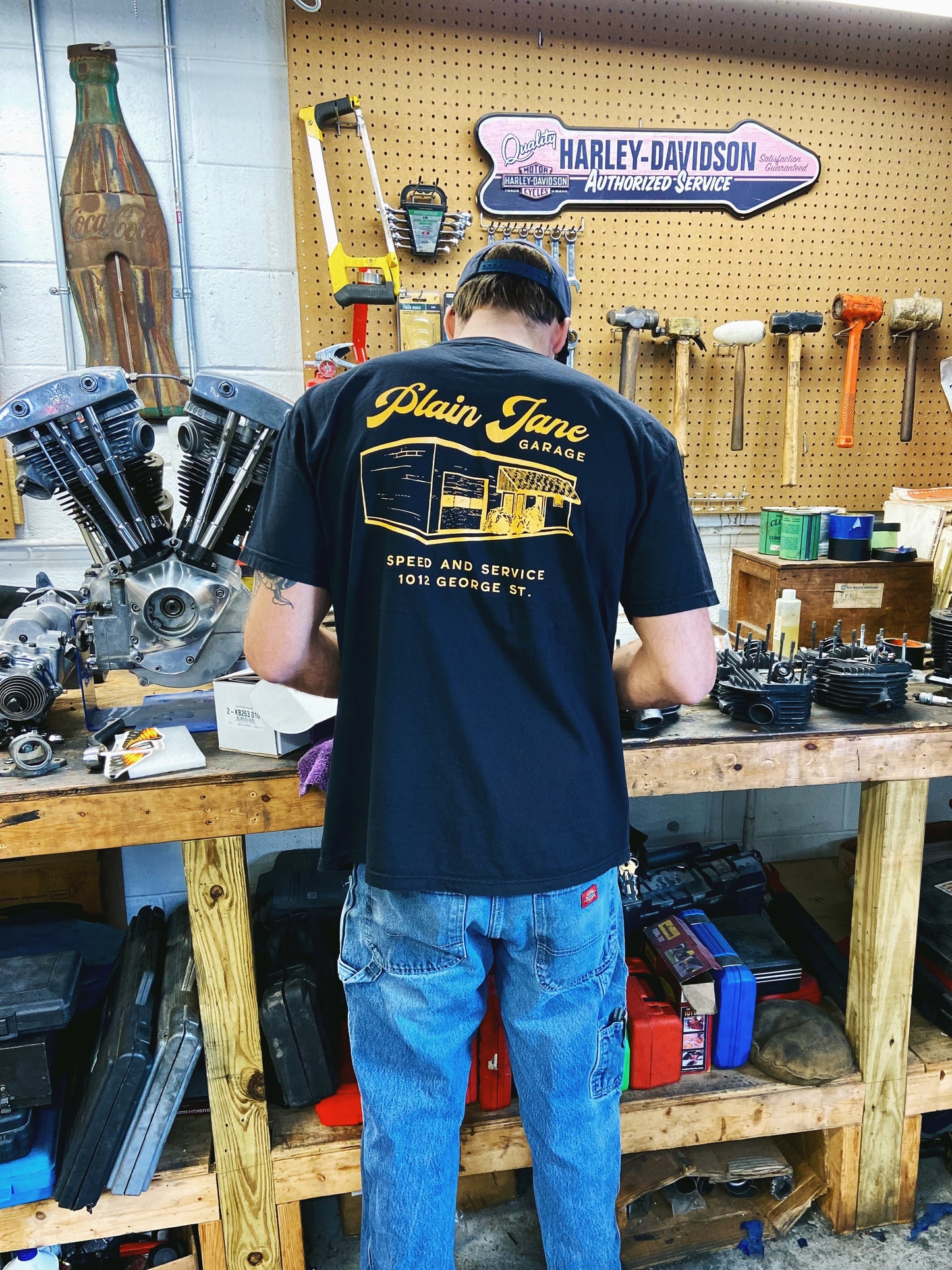 Speed and Service Pocket Tee